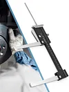 Brake Thickness Measuring Vernier Caliper Car Tyre Plate Wear Depth Ruler