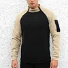Men's Retro Solid Color Warm Sweatshirt - Suitable for Winter Outdoor Hiking