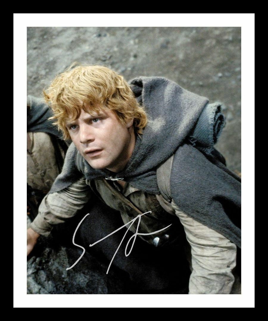 Sean Astin - Lord Of The Rings Autograph Signed & Framed Photo Poster painting