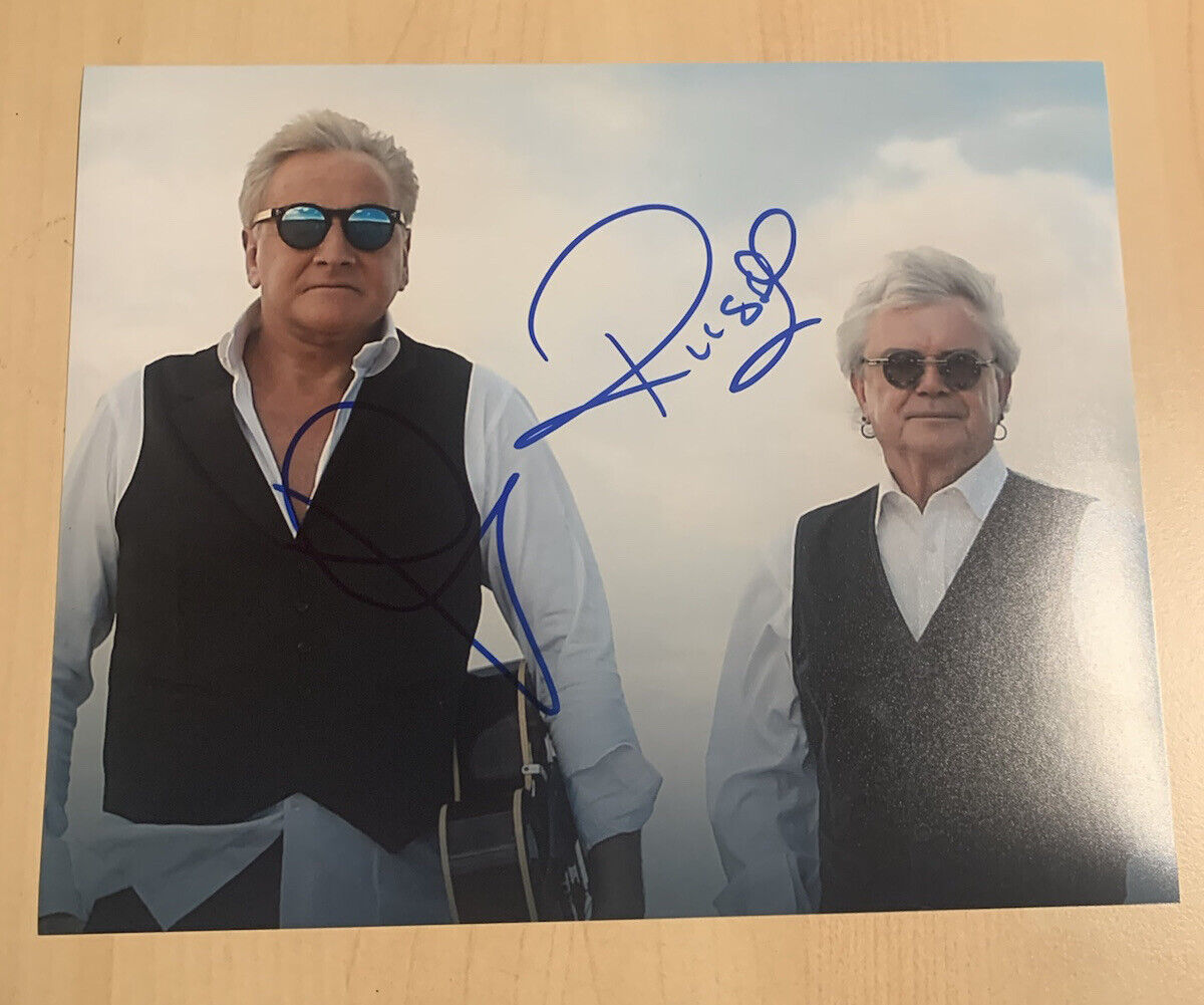 AIR SUPPLY FULL BAND HAND SIGNED Photo Poster painting 8x10 AUTOGRAPHED GROUP VERY RARE COA