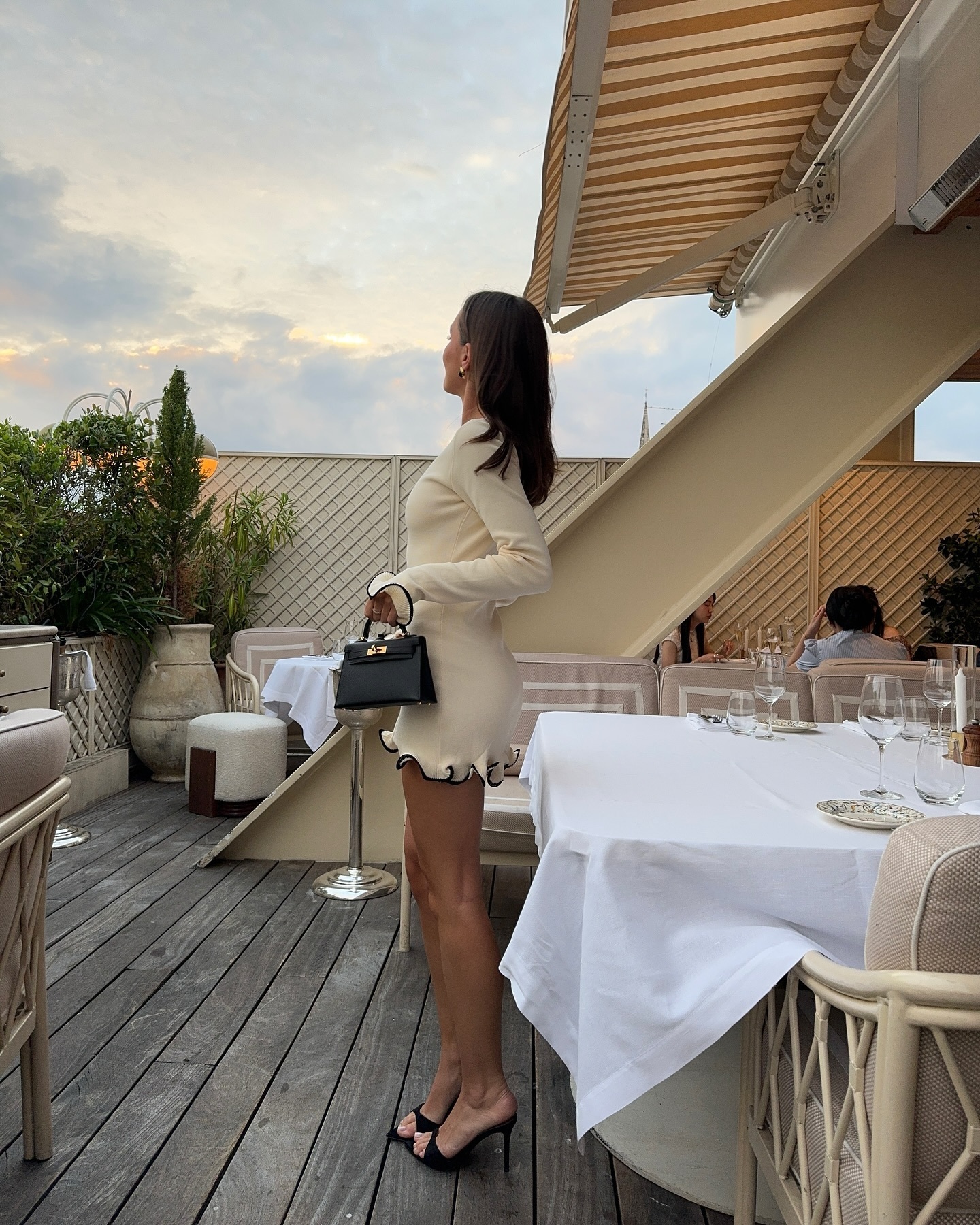 Ootddress Fashion Knitted Sweater Long Sleeve Elastic Tight Dress Women Bodycon Skirt Female Autumn/Winter New Street Clothing