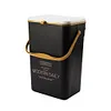 Hanging Compost Bin Large Capacity 7/12L Recycling for Cupboard/Bathroom/Bedroom