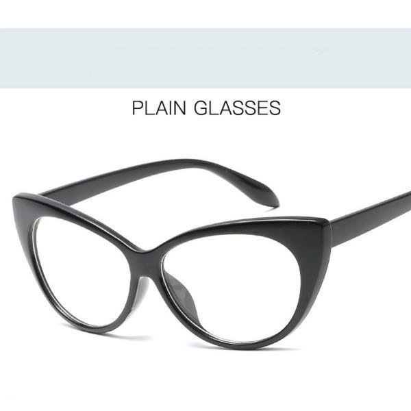 Sunglasses - Retro Cat Eye Glasses