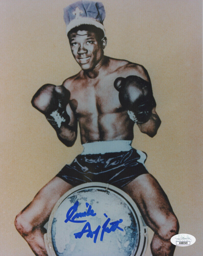 Emile Griffith Signed 8x10 Photo Poster painting (JSA COA) Boxing  Shipping