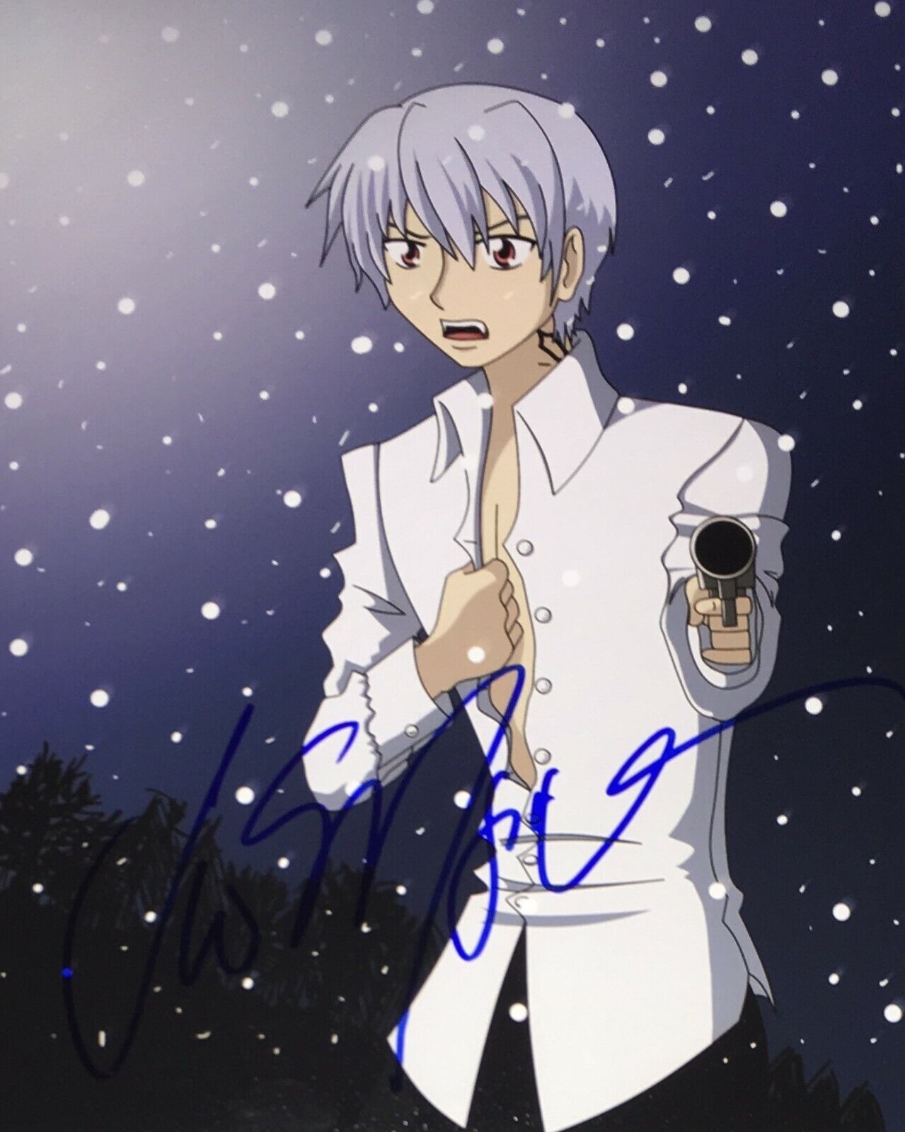 Vic Mignogna Japanese Anime Voice Actor Signed 8x10 Autographed Photo Poster painting COA E17