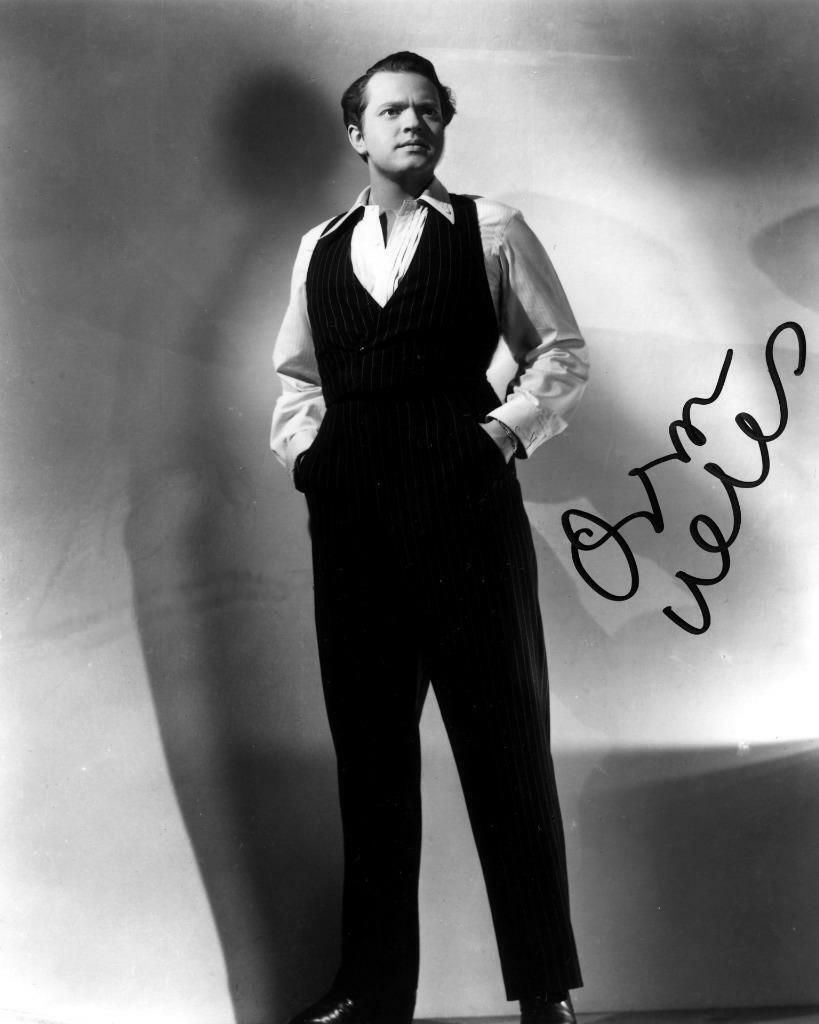 Orson Welles SIGNED AUTOGRAPHED 10 X 8