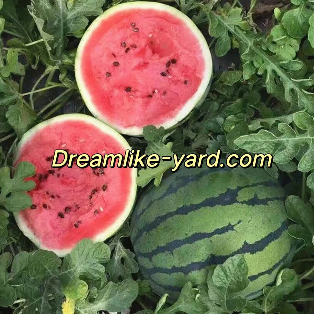 Red-Fleshed Thin-Skinned Sweet Watermelon