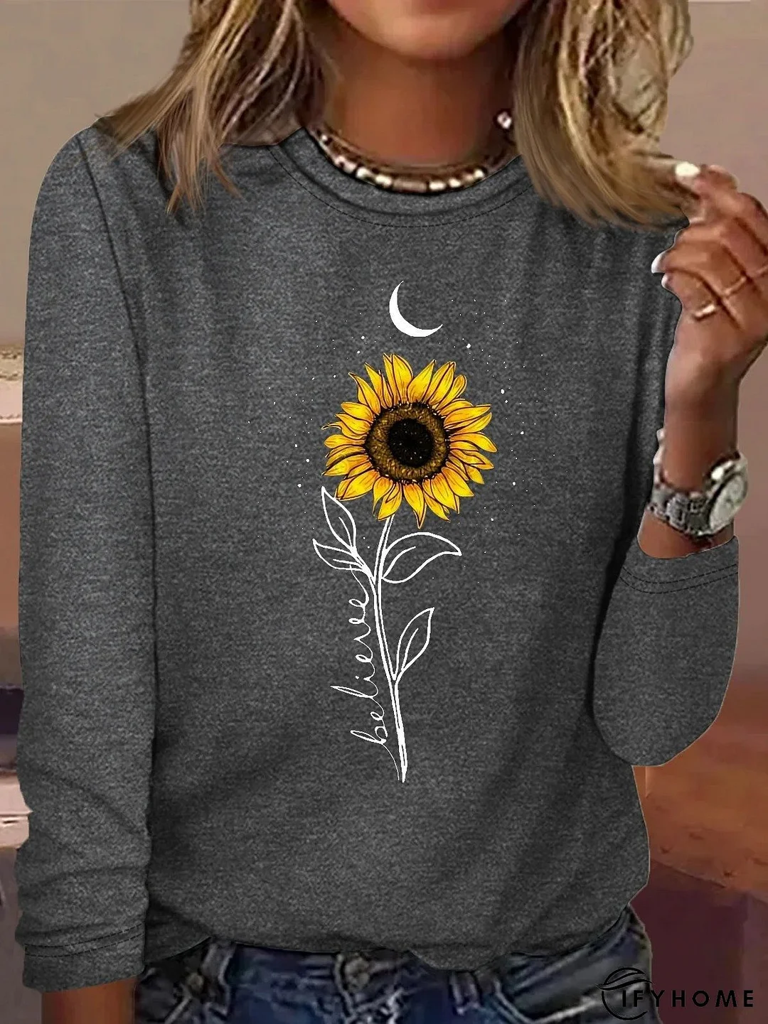 Casual and Effortless winter T-shirt | IFYHOME