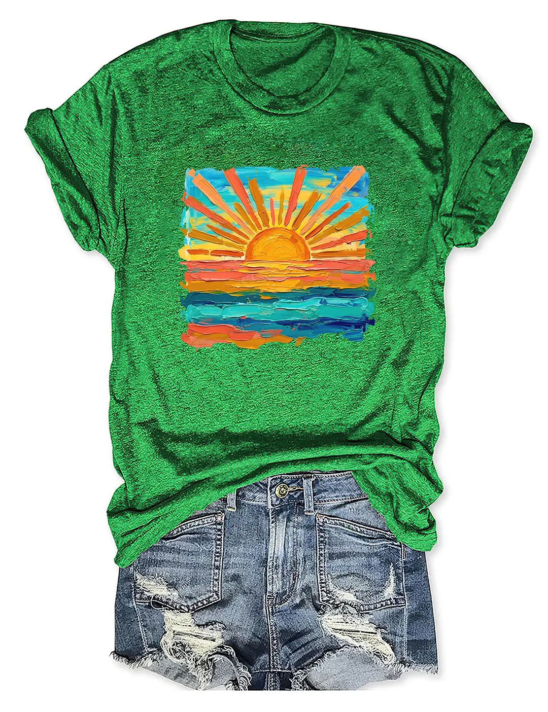 Cute Summer Sunset T-shirt