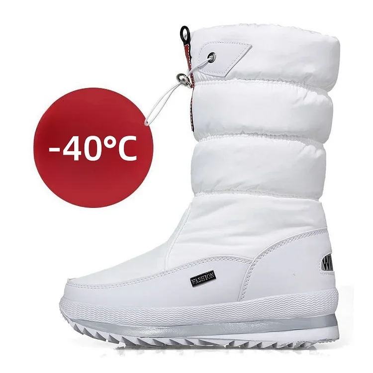 🔥Last Day 49% OFF -Premium Waterproof Faux Fur Non-Slip Women's Snow Boots