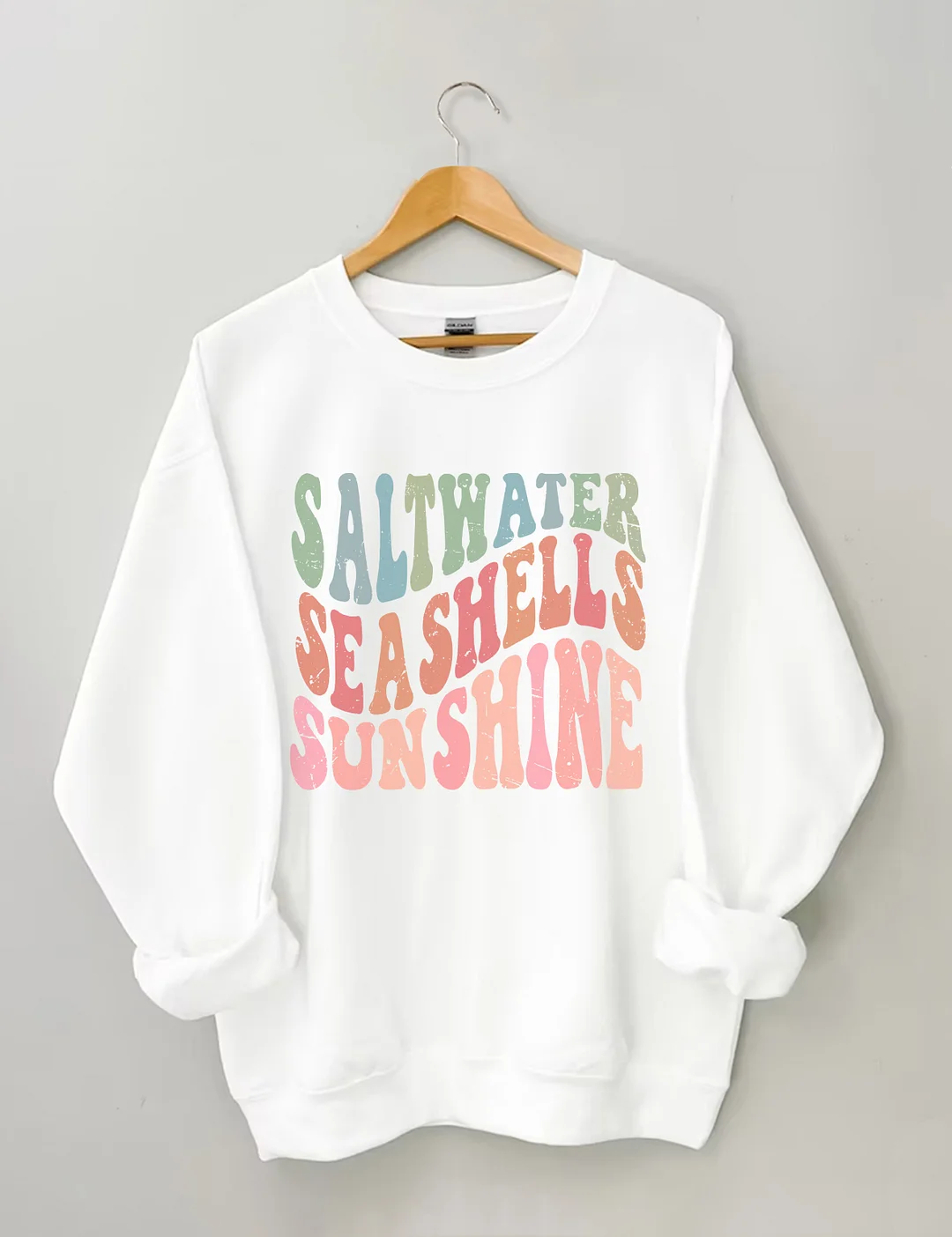 Saltwater Seashells Sunshine Sweatshirt