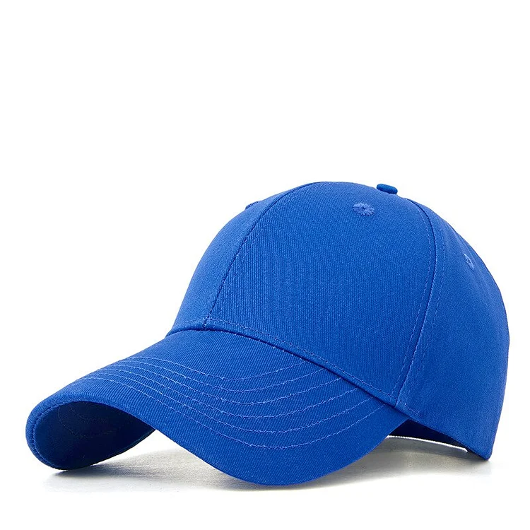 Whole 40 Colors Hight Quality Hard Cotton Solid Color Man Baseball Cap Lady Blank Sport Hat Logo DIY Plain Snpaback Caps