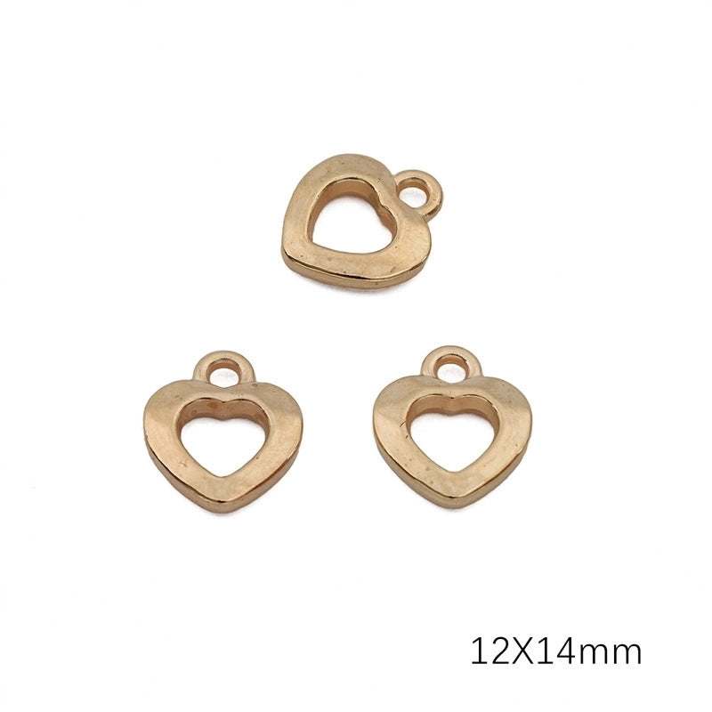 20 PCS/Package 304 Stainless Steel Solid Color Jewelry Accessories Pendant