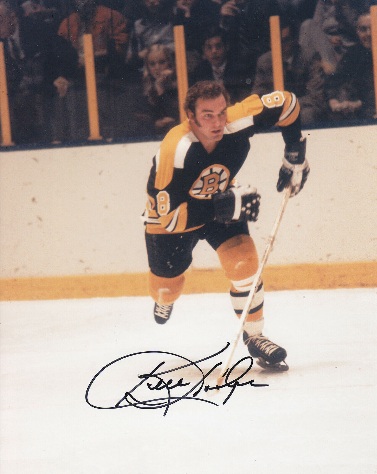 Ken Hodge #1 8x10 Signed Photo Poster painting w/ COA Boston Bruins 032419