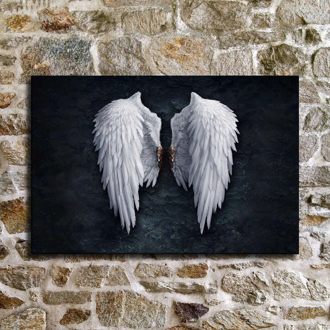 Angel Wings Frameless Drawing Living Room Bedroom Decoration Canvas Painting Oil Painting Wall Art Cuadros Decoracion Salon