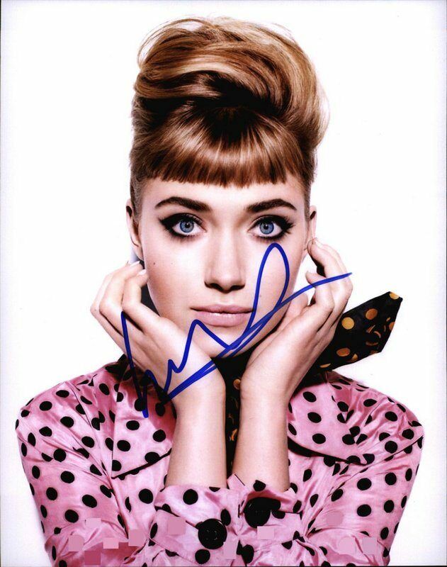 Imogen Poots authentic signed celebrity 8x10 Photo Poster painting W/Cert Autographed D1