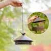 Camping Incense Burner - Portable Incense Burner | Windproof Iron Fly Incense Burner with Hanging Lid for Outdoor Garden