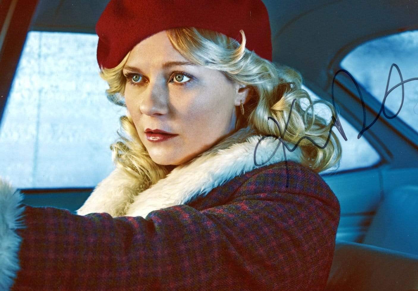 Kirsten Dunst ACTRESS & SINGER & MODEL autograph, signed Photo Poster painting