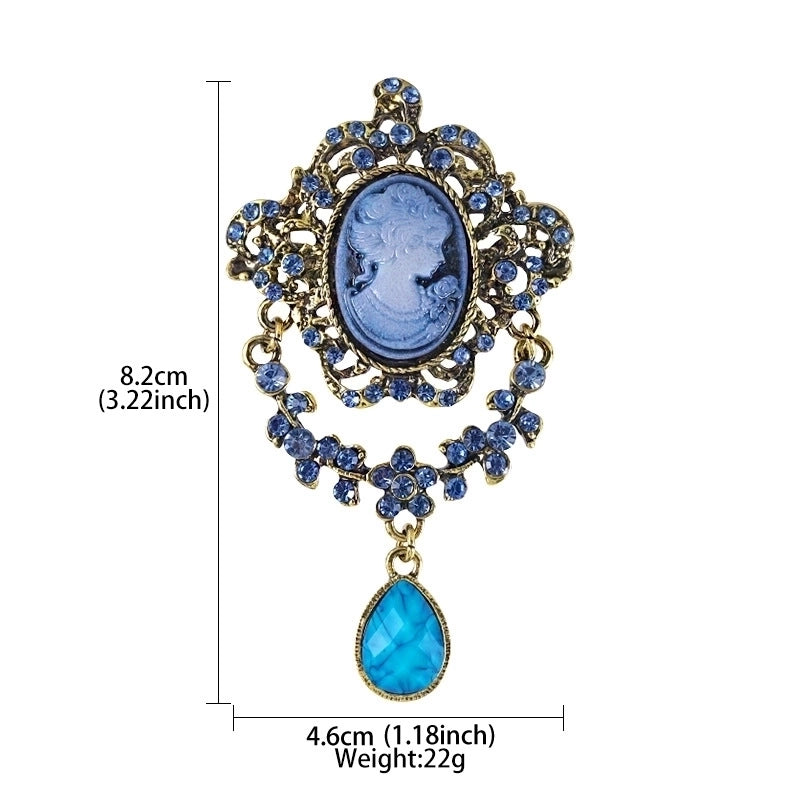 Novelty Pin Triangle Star Bow Knot Alloy Inlay Artificial Pearls Rhinestones Women’S Brooches