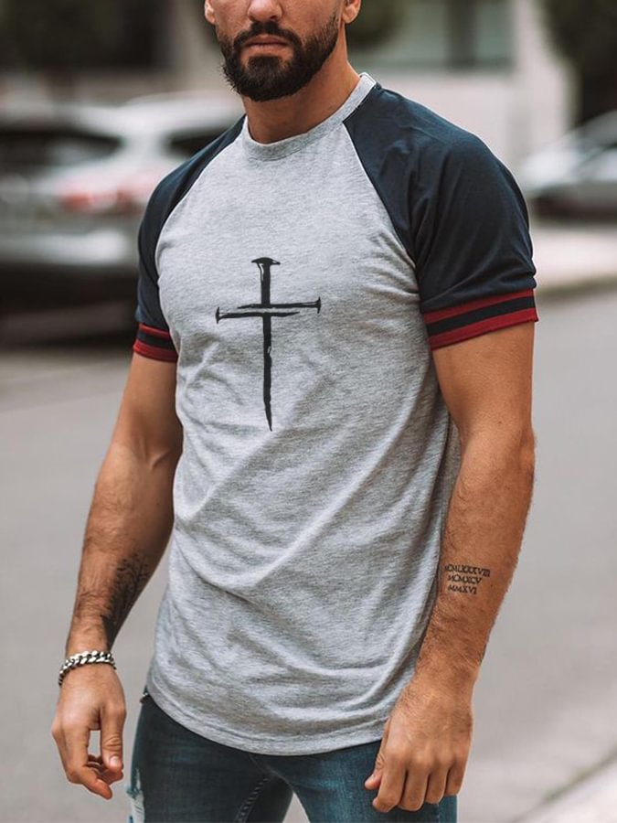 Men's Cotton Grey T-Shirt