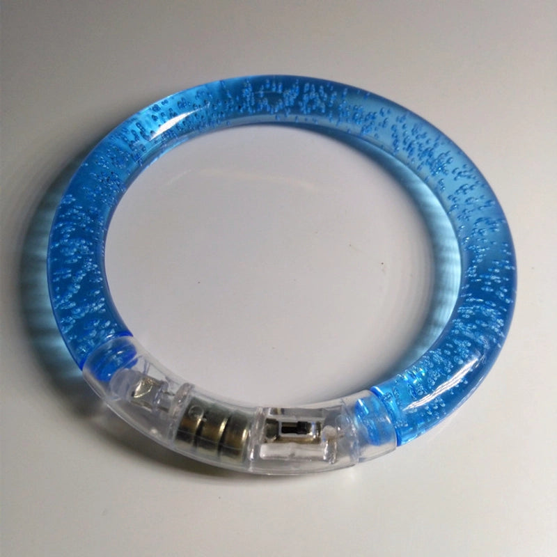 Acrylic Luminous Bracelet LED Colorful Bracelet Small Toy Stall Sweep Yard Push Small Gift Flash Trinkets