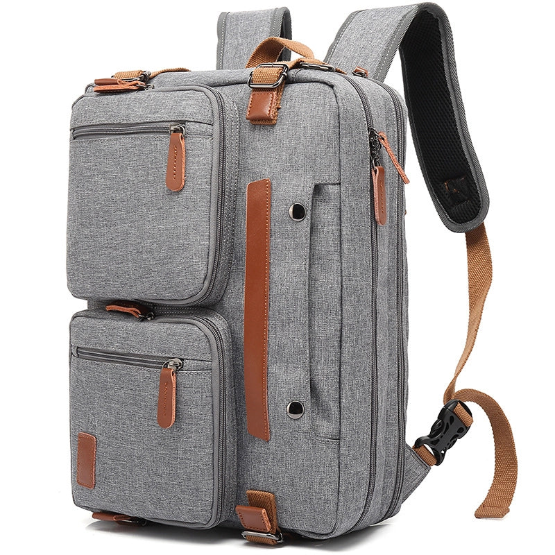 Waterproof Solid Color Casual Daily Shopping Laptop Backpack