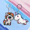 Bead Embroidery - 2Pcs Horse Bead Cross Stitch Keychain Kit