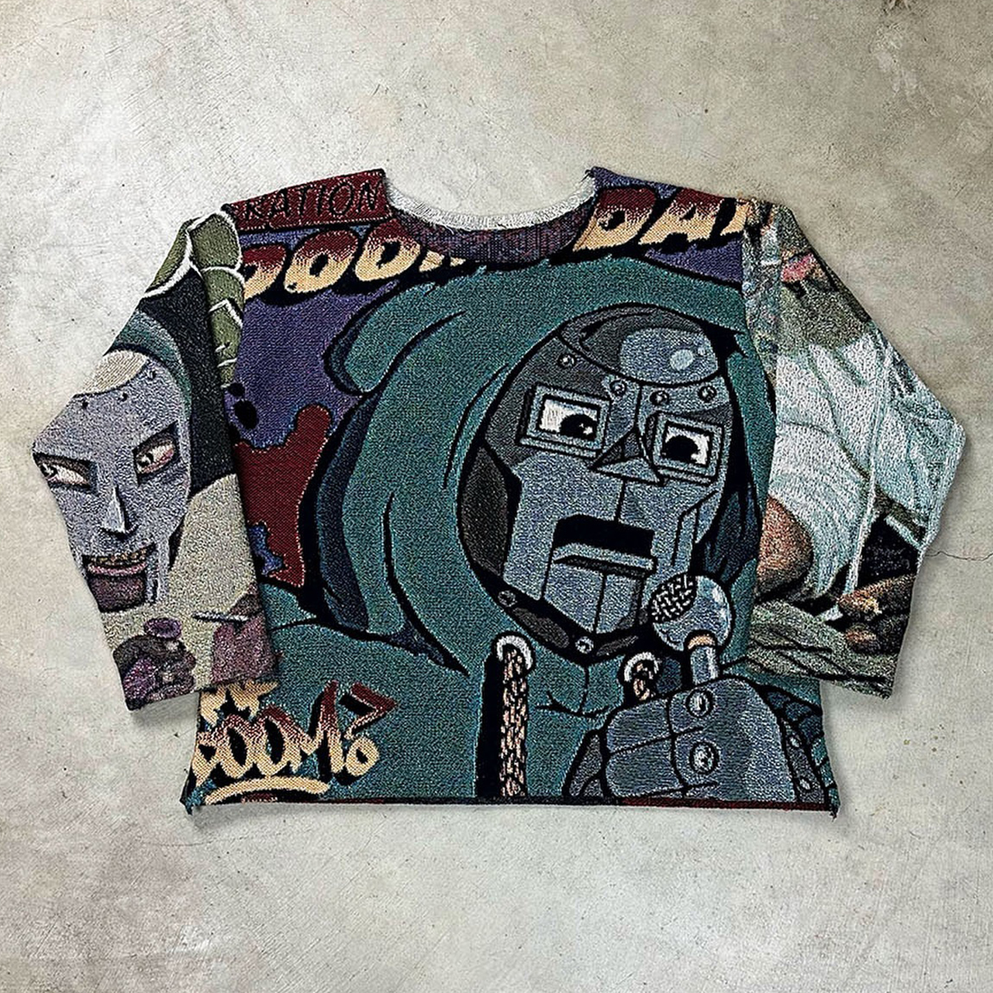 Street Style Tapestry Sweatshirt