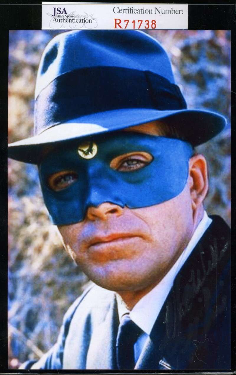 Van Williams Jsa Certed Hand Signed Green Hornet Photo Poster painting Authenticated Autograph