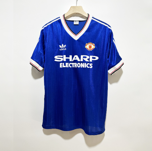 Retro 1982-1983 Manchester United Third Away Football T-Shirt Thai Quality