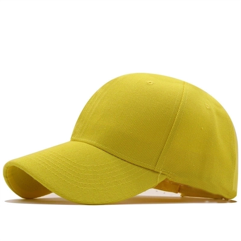 Solid Color Casual Baseball Cap
