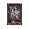 Gangster Pin Up Girl - Vintage Metal Signs(8*12Inch)-Pin-up-girls
