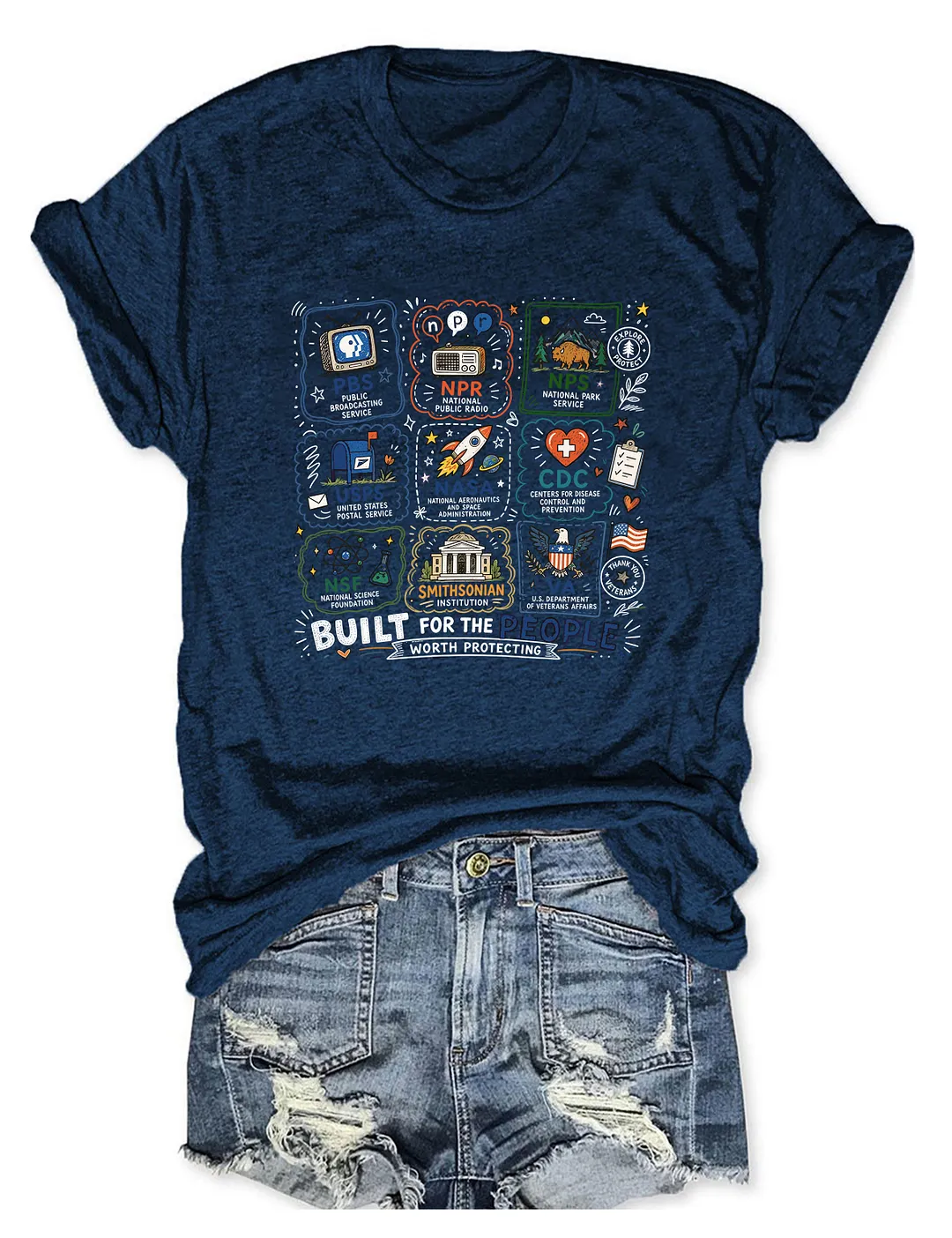 Built For The People T-shirt
