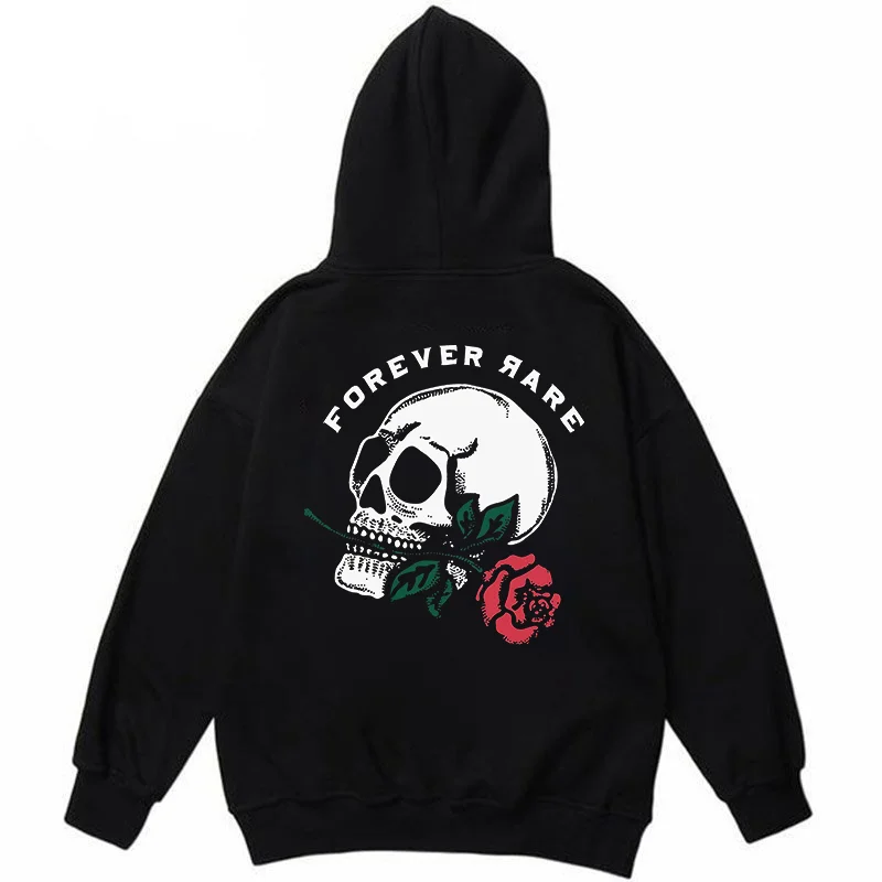Skull Forever Rare Printed Casual Hoodie - Krazyskull