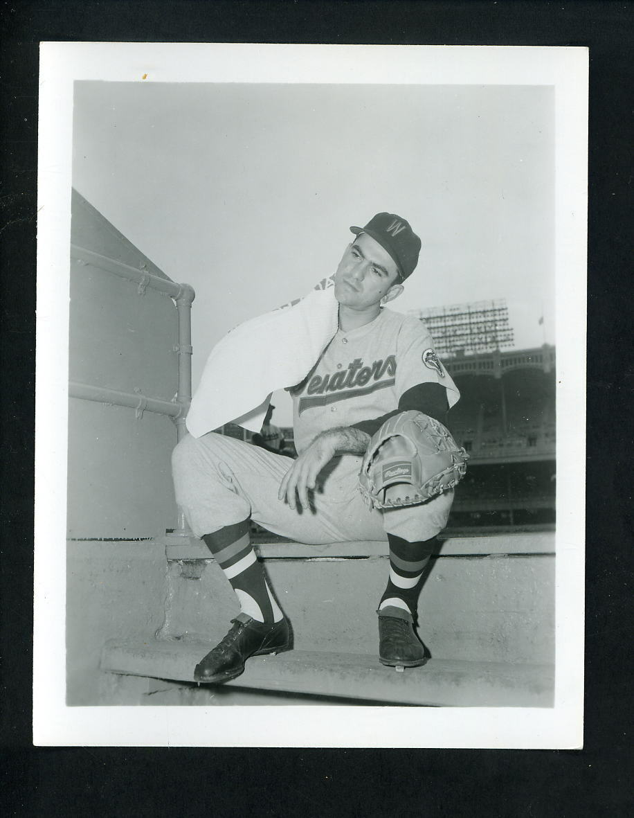 Camilo Pascua Type I Louis Requena Press Original Photo Poster painting Washington Senators