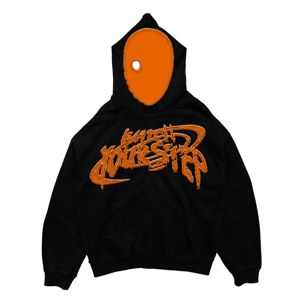 Masked full zip