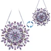 DIY Winter Snowflakes Diamond Painting Pendant (Double-Sided)