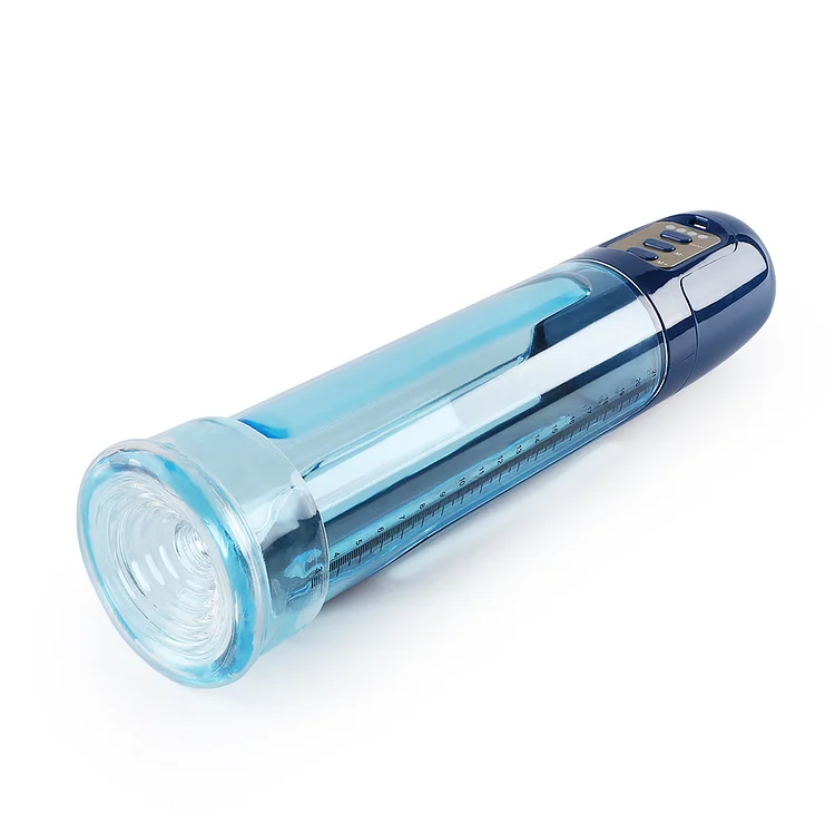 Pearlsvibe 2 in 1 Blue Automatic Penis Vacuum Pump