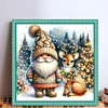Goblin - 11CT Stamped Cross Stitch - 45*45cm - Cartoon