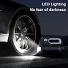 12V Portable Car Air Pump W/ LED Light Dual-Purpose for Motorcycles Bicycle Ball