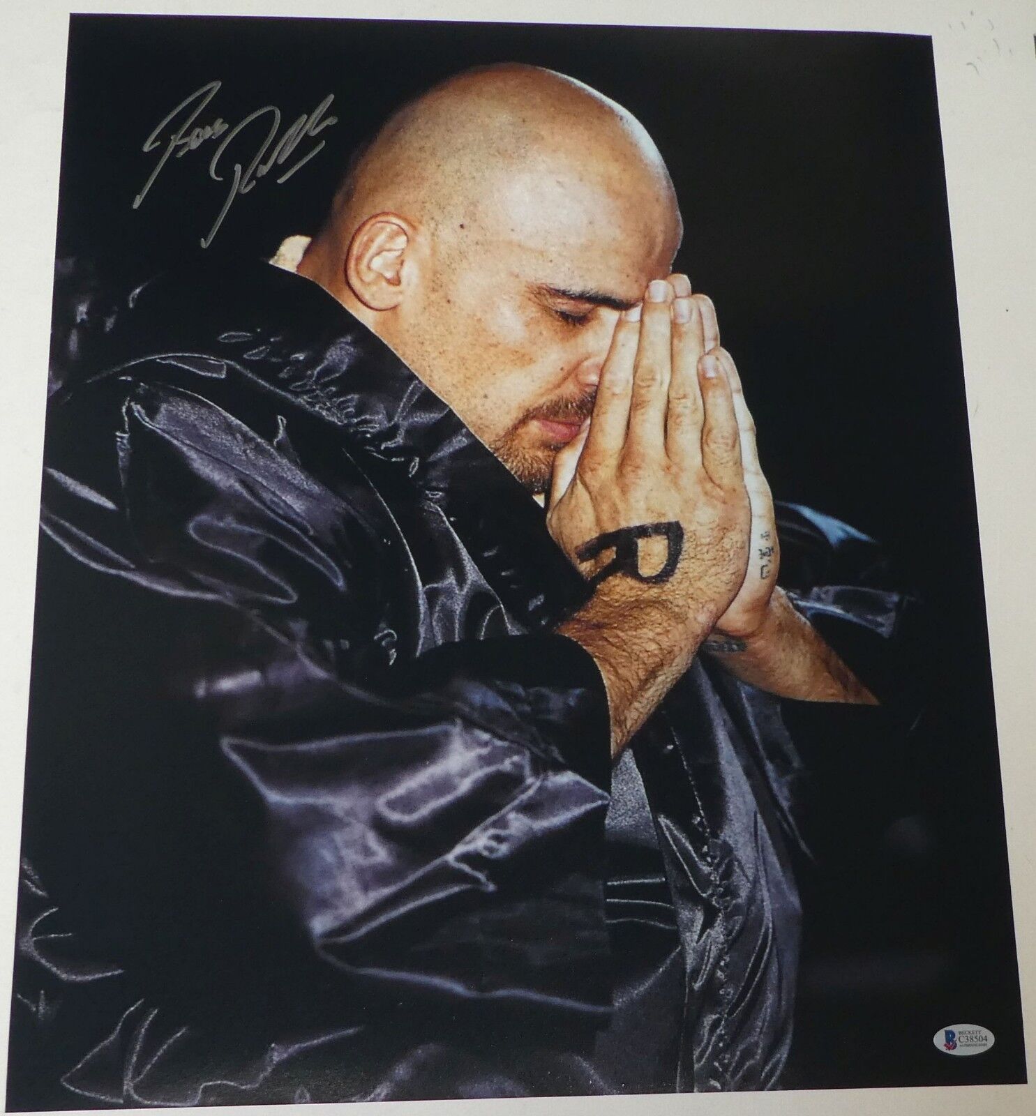 Bas Rutten Signed 16x20 Photo Poster painting Beckett COA UFC 18 20 Pancrase IFL MMA Autograph 5