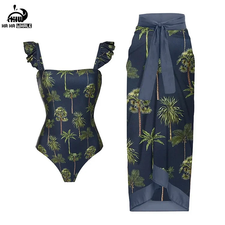 Tropical Tree Swimwear Swimsuit