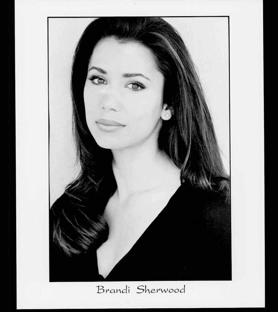 BRANDI SHERWOOD - 8x10 Headshot Photo Poster painting w/ Resume - Miss USA '97