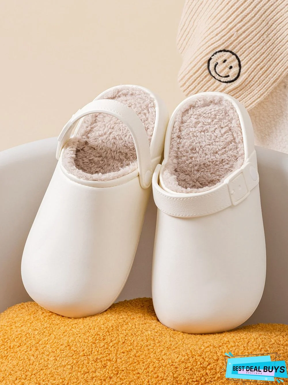 Waterproof Casual Winter Warm Lined Eva Sandals