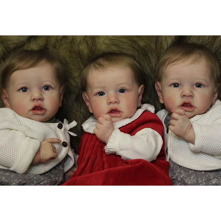  [NEW2022] 20" Silicone Vinyl Body Reborn Doll Clarence & Abbott & Abner - Reborndollsshop®-Reborndollsshop®