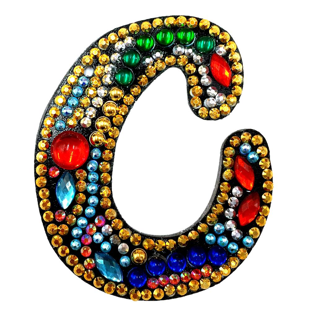 

Letters-C - Keychain - 5D DIY Craft, 501 Original