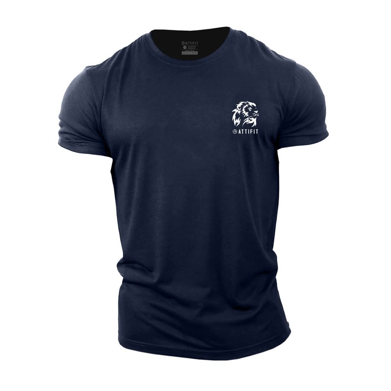Cotton Lion Graphic T-shirts tacday