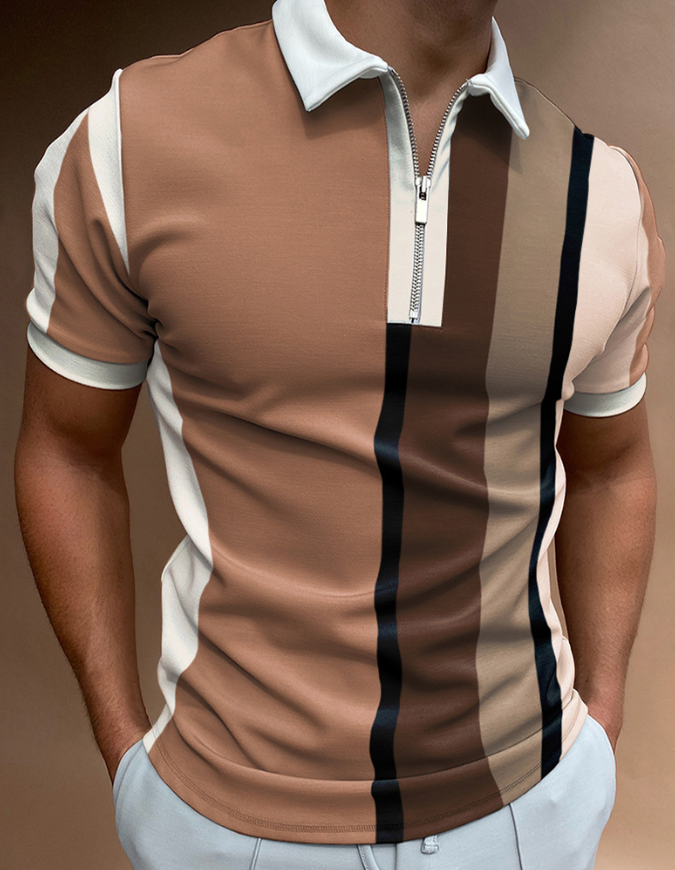 Men's Simple Polo Shirt