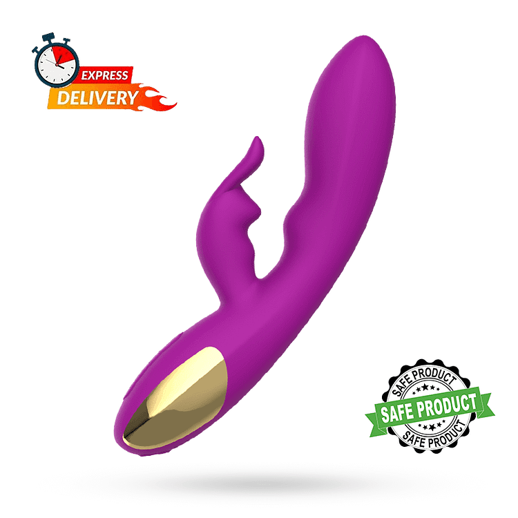 10 vibrations+4 frequencies IPX7 Waterproof 50db Rabbit G-Spot Vibrator