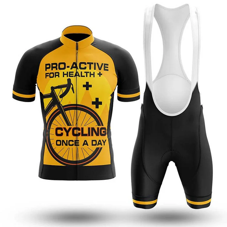 Pro-Active For Health Men's Short Sleeve Cycling Kit